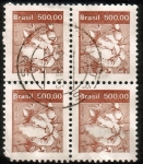 Stamps : America : Brazil :  ALGODON