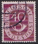 Stamps Germany -  CORNETA DE POSTAS