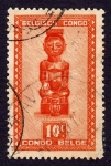 Sellos de Africa - Repblica del Congo -  FIGURA AFRICANA