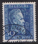 Stamps Germany -  W, C, RÖENTGEN