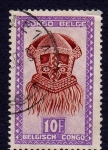 Stamps : Africa : Republic_of_the_Congo :  MASCARA BRUJO