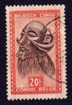 Stamps Republic of the Congo -  MASCARA CUERNOS