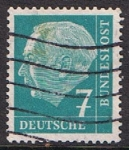 Stamps Germany -  THEODOR HEUSS