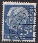 Stamps Germany -  THEODOR HEUSS