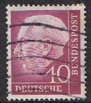 Stamps Germany -  THEODOR HEUSS