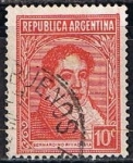Stamps Argentina -  Scott  430  Rivadavia (6)