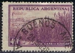 Sellos de America - Argentina -  Scott  443  Caña de azucar (3)