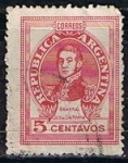 Stamps Argentina -  Scott  547  San Martin (5)