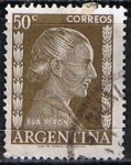Sellos de America - Argentina -  Scott  606  Ava Peron (4)