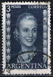 Stamps Argentina -  Scott  610  Ava Peron