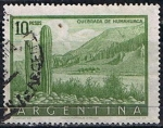 Sellos de America - Argentina -  Scott  640  Cliffs of Humahuaca (2)