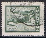 Stamps : America : Argentina :  Scott  685  Caiman