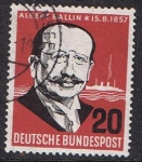 Stamps Germany -  ALBERT BALLIN