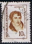 Stamps Argentina -  Scott  931  Belgrado (2)