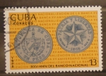 Stamps Cuba -  XXV aniversario del banco nacional