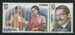 Stamps Spain -  E2766-67 - Maestros Zarzuela