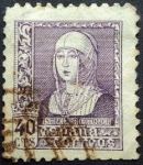 Stamps Spain -  Isabel I de Castilla (1451-1504)