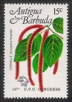 Sellos de America - Antigua y Barbuda -  FLORES: 6.105.011,00-Acalypha hispida