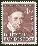 Stamps Germany -  DEUTSCHE BUNDES POST - VINZENZ VON PAUL - 