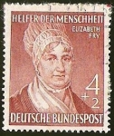 Stamps Germany -  DEUTSCHE BUNDES POST - ELIZABETH FRY