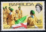 Stamps : America : Antigua_and_Barbuda :  Scott  36  Caribe Boy  scout Jamboree