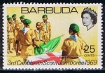 Stamps Antigua and Barbuda -  Scott  36  Caribe Boy  scout Jamboree (2)