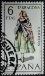 Stamps Spain -  Trajes regionales / Tarragona