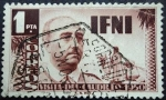Stamps Spain -  Ifni / Visita del Caudillo 1950