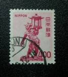 Stamps Japan -  Escultura