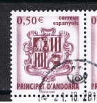 Stamps : Europe : Andorra :  Escudo de Andorra