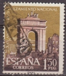 Stamps Spain -  España 1961 1356 Sello º XXV Aniv. del Alzamiento Nacional Arco del Triunfo 1,50p Timbre Espagne Spa