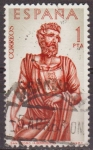 Stamps Spain -  España 1962 1440 Sello º Pintor Alonso de Berruguete San Pedro Timbre Espagne Spain Spagna