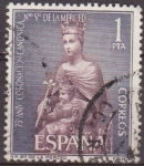 Stamps Spain -  España 1963 1523 Sello º Coronación Ntra. Sra. De la Merced Virgen Timbre Espagne Spain Spagna