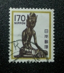 Stamps Japan -  Escultura