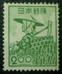 Stamps Asia - Japan -  Campesina