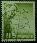 Stamps Japan -  Escultura