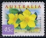 Sellos de Oceania - Australia -  Hibbertia Scandens