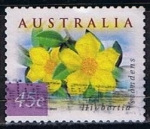 Stamps Australia -  Hibbertia Scandens (9)