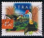 Sellos de Oceania - Australia -  Jacana (4)