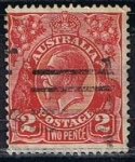 Stamps Australia -  Scott  27  Rey Jorge V