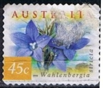 Stamps Australia -  Wahlenbergia Stricta
