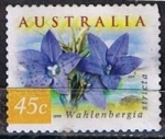 Stamps Australia -  Wahlenbergia Stricta (5)
