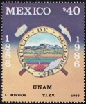 Stamps Mexico -  CENTENARIO DEL INSTITUTO DE GEOLOGÍA