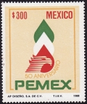 Stamps : America : Mexico :  PETRÓLEOS MEXICANOS
