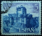 Stamps Spain -  Castillo de Coca