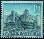 Stamps Spain -  Castillo de Belmonte