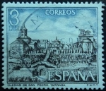 Stamps Spain -  Iglesias de San Pedro / Tarrasa