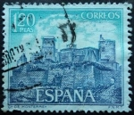 Stamps Spain -  Castillo de Monterrey