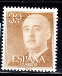 Stamps Spain -  1147 F.Franco  (235)