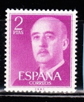 Stamps Spain -  1158 Franco  (244)